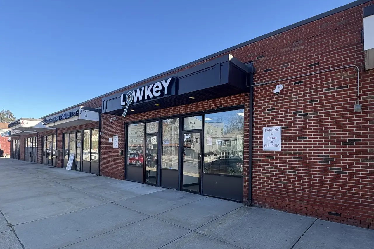 The Lowkey storefront on Washington Street, West Roxbury