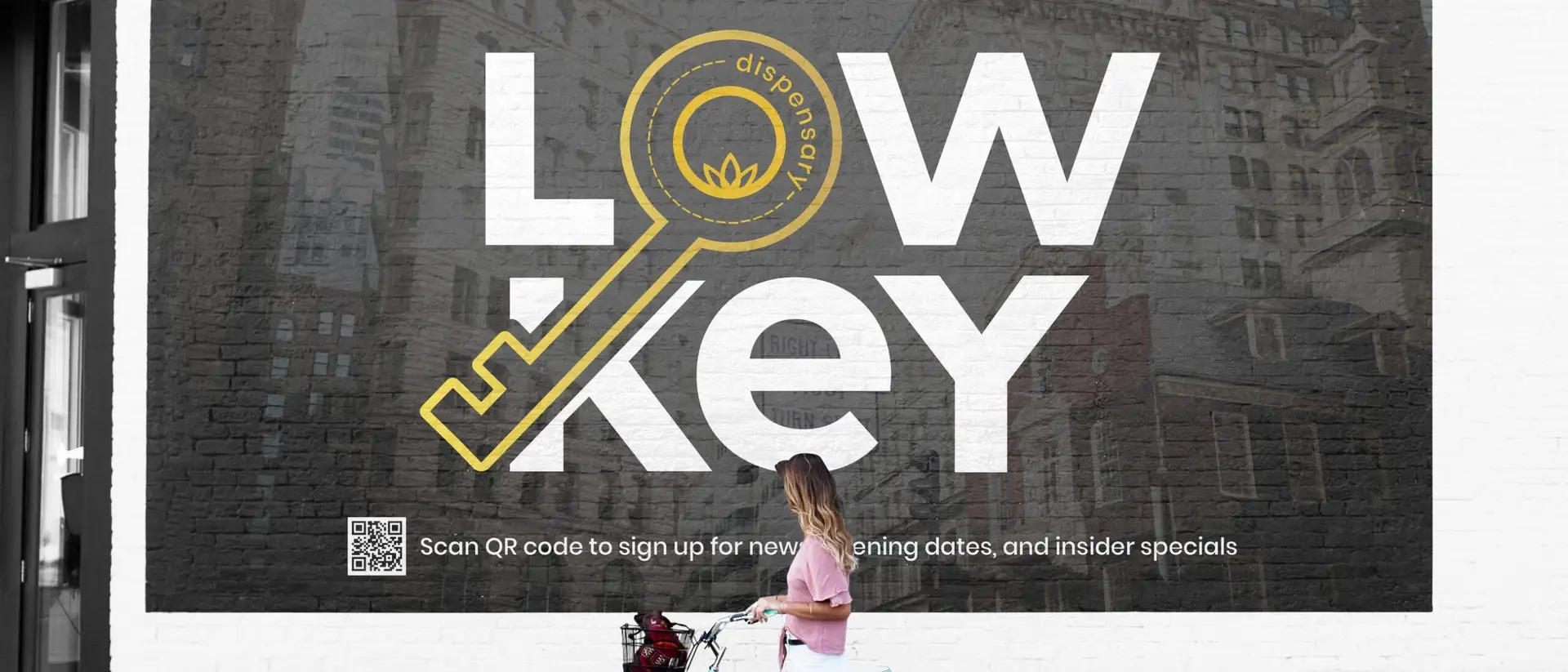 The Lowkey mural on a Dorchester street wall