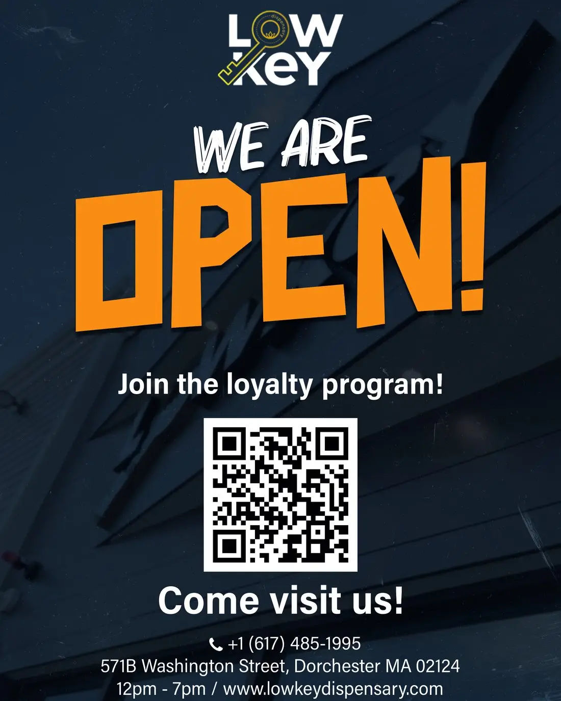 Lowkey we-are-open loyalty post