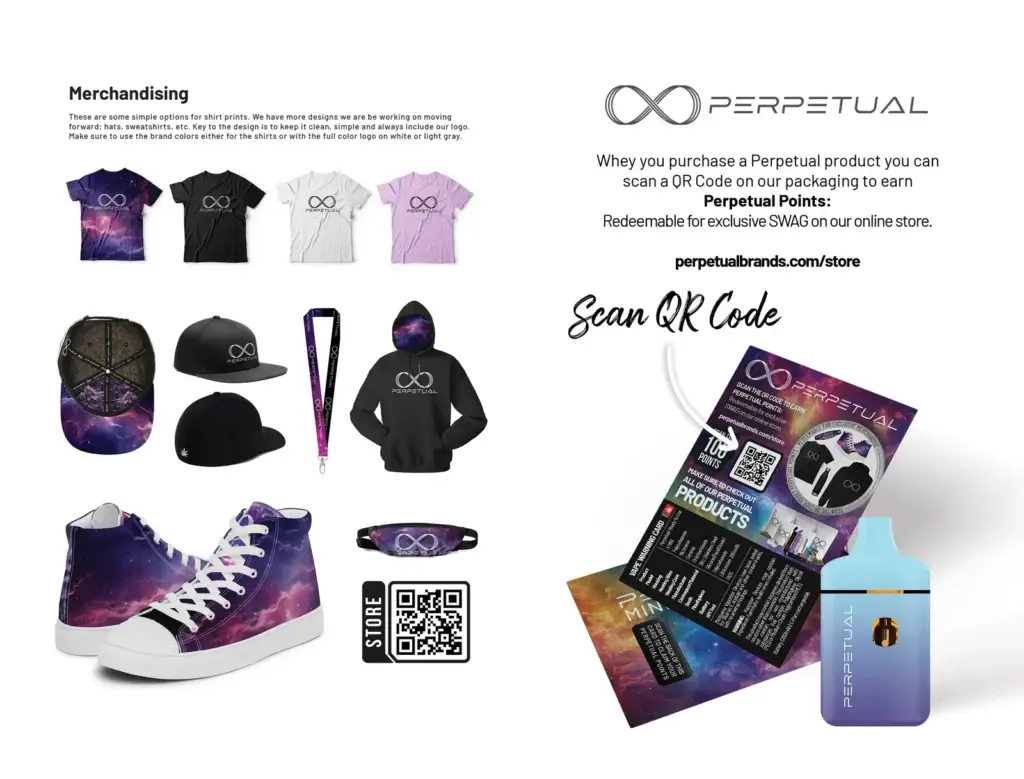 Perpetual - merch store one-pager