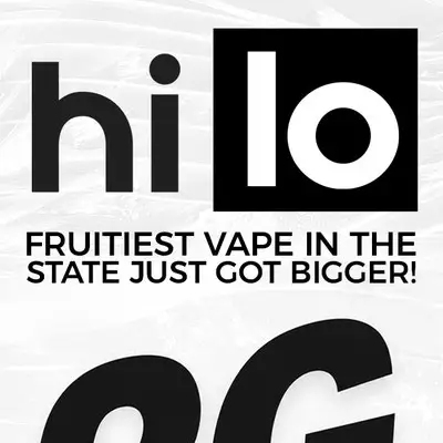 Wholesale email to dispensary buyers headed Fruitiest Vape In The State Just Got Bigger, announcing the Hi Lo two-gram disposable.
